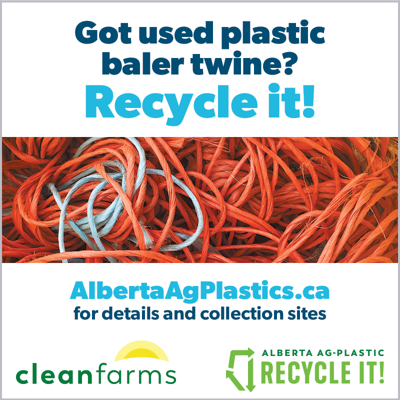 Baler Twine Recycling - Wheatland County